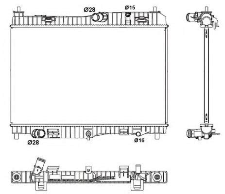 Ford Radiator Engine Cooling For Ford