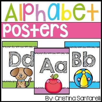 Alphabet Posters by AisforAdventuresofHomeschool | TPT