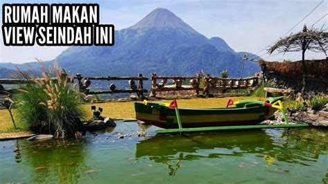 Tempat Makan Suasana Pedesaan View Pegunungan Pendopo Asri Trawas