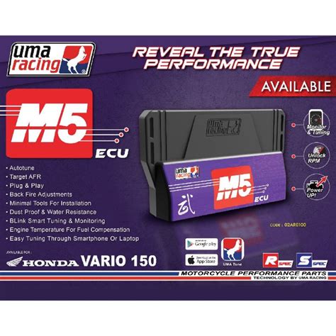 Jual Uma Racing Ecu Adv150 And Vario 150 Easy Tuning Through Smartphone