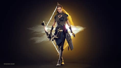 Archer Girl In Characters Ue Marketplace