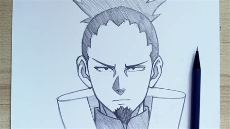 How To Draw Shikamaru Easy Step By Step YouTube