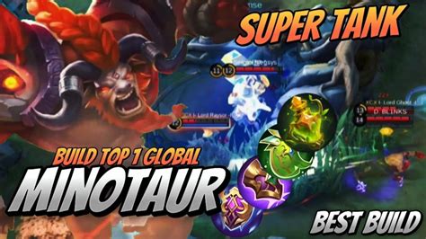 Super Tank Minotaur Best Build Build Top 1 Global Minotaur Mobile