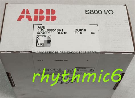 Brand New ABB DO810 3BSE008510R1 S800 I O DIGITAL OUTPUT MODULE FedEx