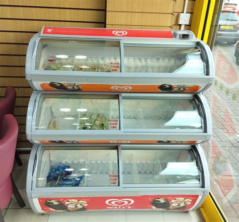 Secondhand Catering Equipment Self Service Ice Cream Display Freezers