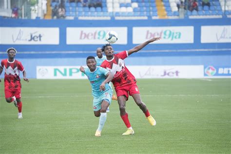 Npfl Heartland Relegated As Bayelsa Hold Enyimba In Aba