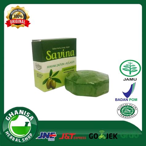 Jual SABUN HERBAL SAVINA ZAITUN SABUN WAJAH ZAITUN PLUS KOLAGEN