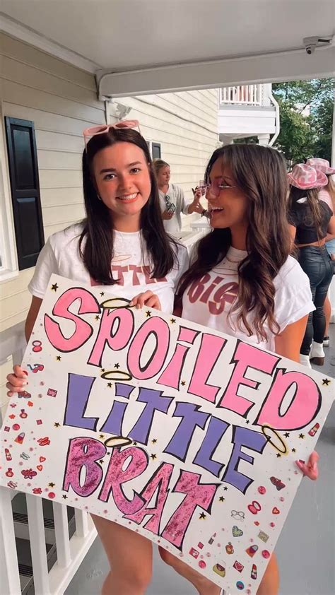 Sorority Big Little Reveal Bratz Themed Big Little Reveal Zeta Tau Alpha Cute Big Little