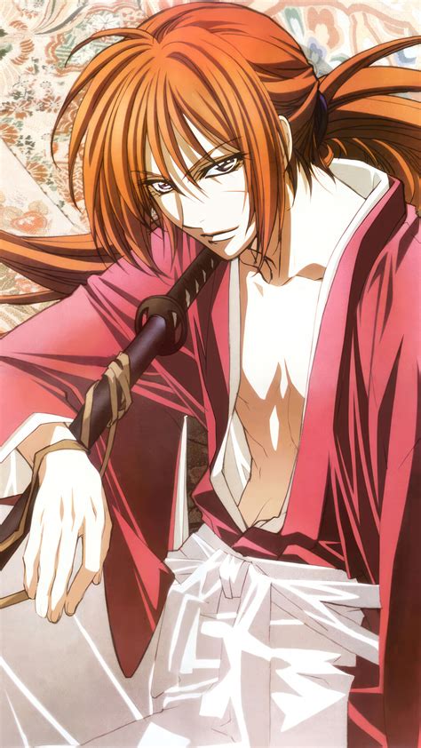 Kenshin Himura Rurouni Kenshin Meiji Kenkaku Romantan Anime Samurai