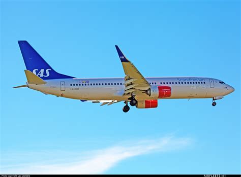 SAS Scandinavian Airlines Boeing 737 NG Max LN RGB Photo 76580