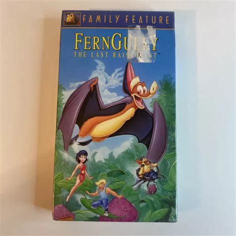 FERNGULLY THE LAST Rainforest VHS 2001 FACTORY SEALED 20th Century