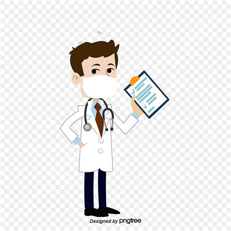 Creative Cartoon White Transparent Creative Cartoon Doctors Community