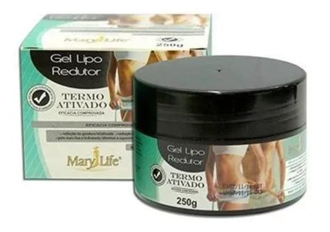 Gel Lipo Redutor Queima Gordura Mary Life