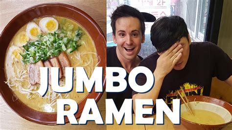 Jumbo Ramen Challenge Youtube