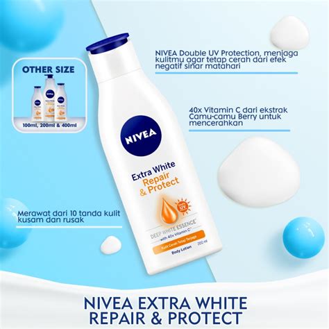 Jual Nivea Body Lotion Extra White White Repair And Protect Spf15