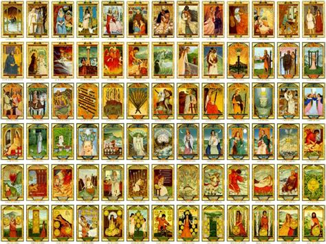 Tarot Decks Tarot Card Decks 78 Tarot Cards