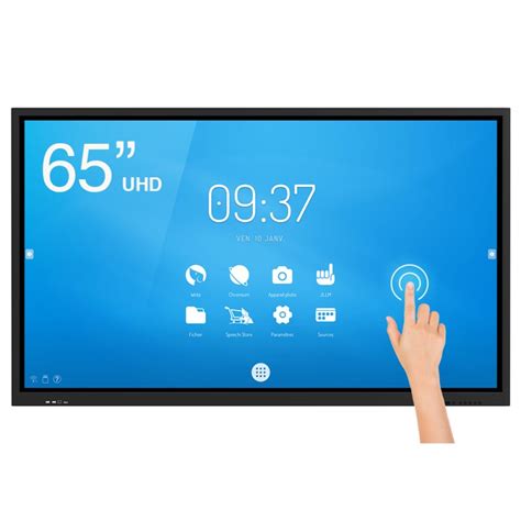 Ecran Interactif Tactile Android Speechitouch Uhd Mediaself