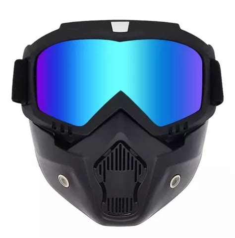 Mascara Y Goggles Para Motocross Lentes Moto Gotcha Skate Color De La