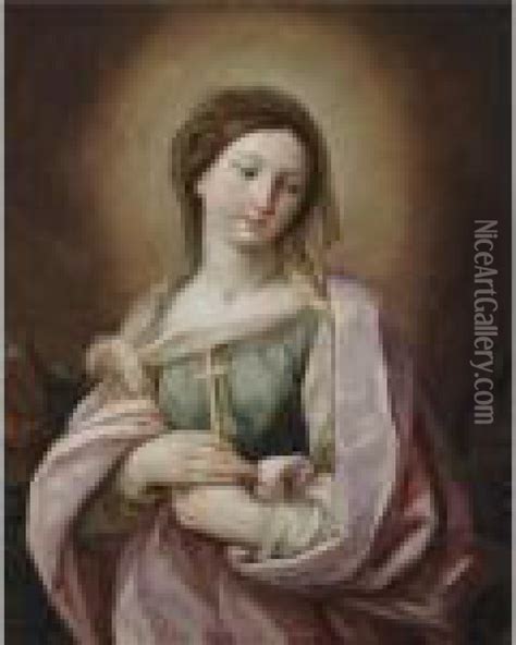 Saint Margaret Of Antioch Oil Painting Reproduction By Guido Reni