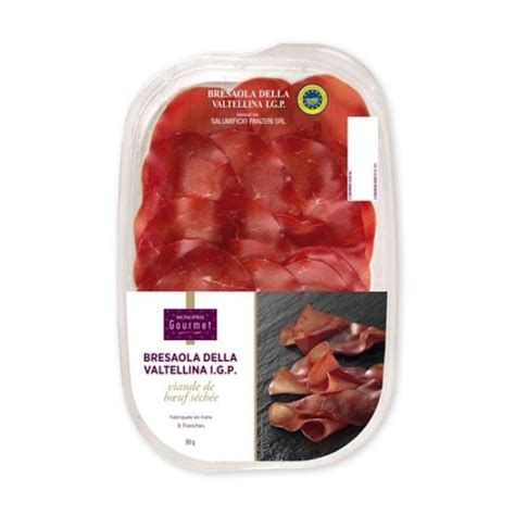 Monoprix Gourmet Bresaola Viande De Boeuf S Ch E Igp Monoprix Fr