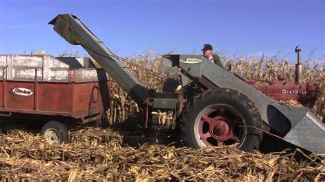 Farmall M And New Idea Corn Picker Youtube