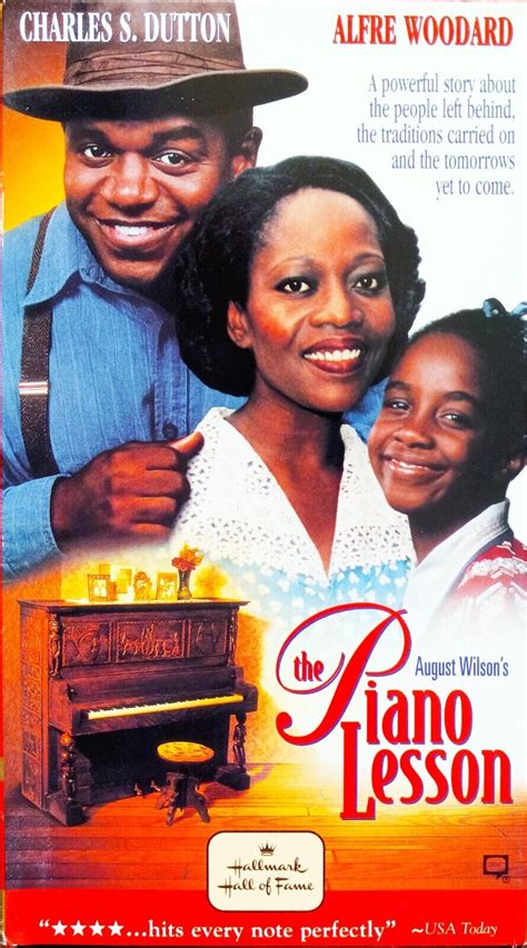 THE PIANO LESSON Vhs Charles S Dutton Alfre Woodard Hallmark EBay