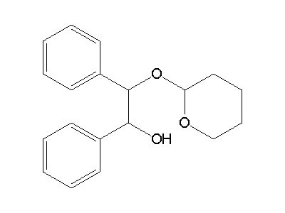 1,2-diphenyl-2-tetrahydropyran-2-yloxy-ethanol - C19H22O3, density, melting point, boiling point ...