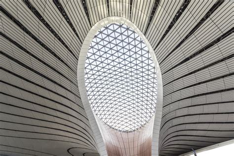 Beijing Daxing International Airport Terminal Editorial Image - Image ...