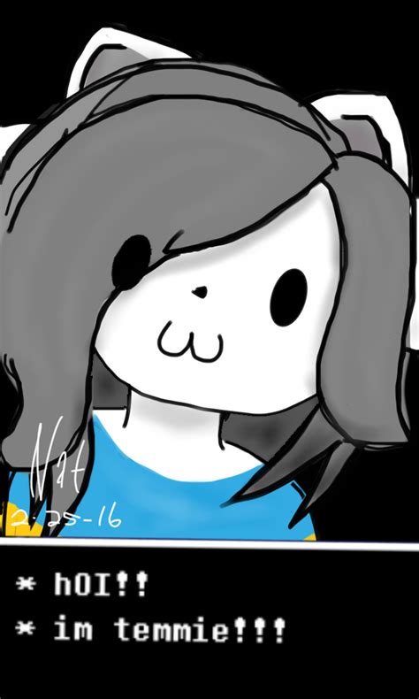 Temmie From Undertale Sketchbook Express By Natalieadorable On Deviantart