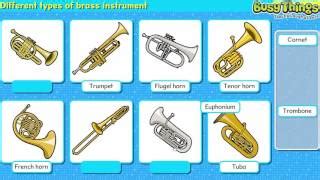 Brass Instruments Names