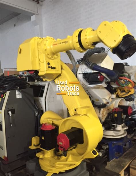 Robot R Ia F Used Fanuc With Rj Ib Controller Usedrobotstrade