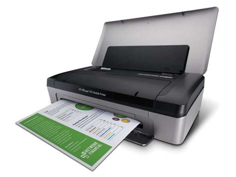 hp officejet  mobile  colour inkjet printer cna refurbished