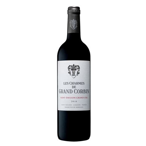 Charmes De Grand Corbin Saint Emilion Grand Cru 2016