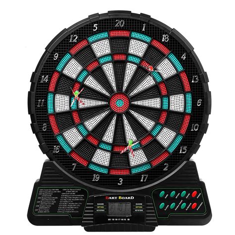 Electronic Dartboard Set LED Digital Scoreboard Party Games Adults Kids ...