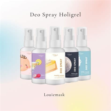 Jual HOLIGRELS VANILLA ECLAIR DEO SPRAY DEODORANT SPRAY Shopee Indonesia