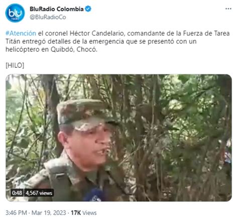 Cuatro Muertos Deja Desplome De Helic Ptero En Colombia Video