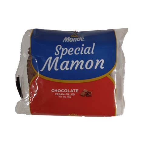 Monde Special Mamon Chocolate Cream Flavor 48g Almere Pinoy Store