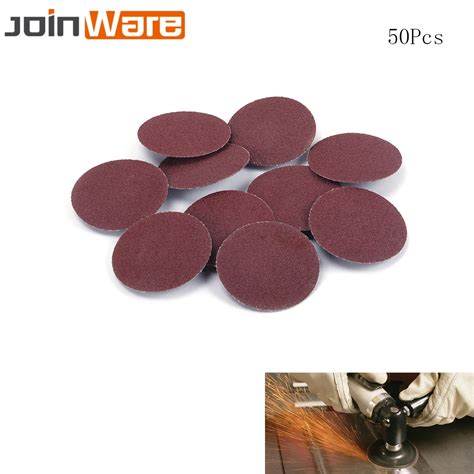 50pcs 3 Roloc Sanding Disc Roll Lock Sanding Abrasive Disc 75mm Roloc