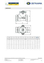 Clapet Anti Retour Zche Fig Zetkama Sp Z O O Catalogue Pdf