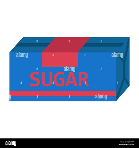 Sugar Package Vector Food Design Isolated White Icon Product