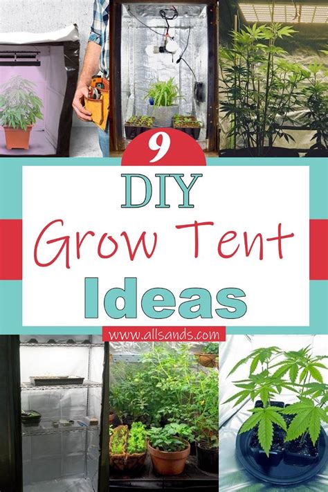 9 DIY Grow Tent Ideas For Home Garden All Sands