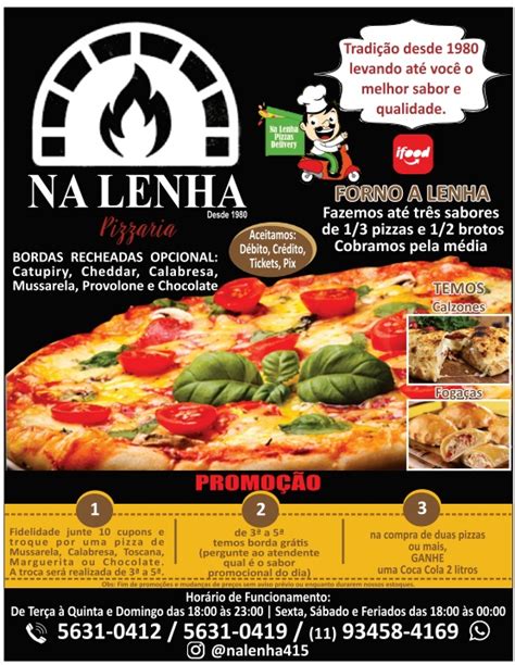 Pizzaria Na Lenha Informativo Campo Grande