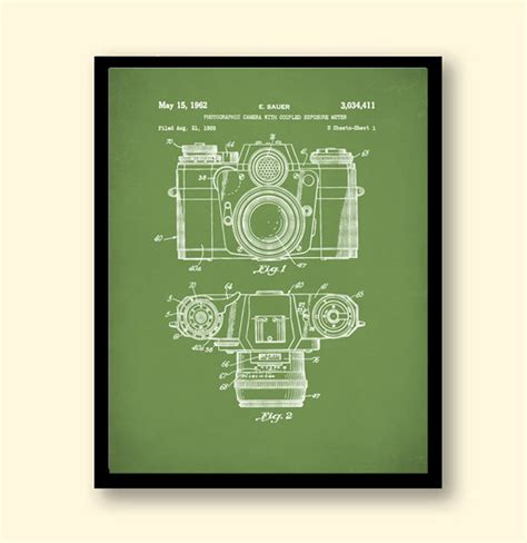 Camera Poster Camera Patent Camera Print Camera Art Camera - Etsy