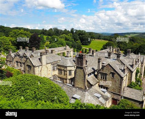 View Over Lanhydrock House In Cornwall England Stock Photo Alamy