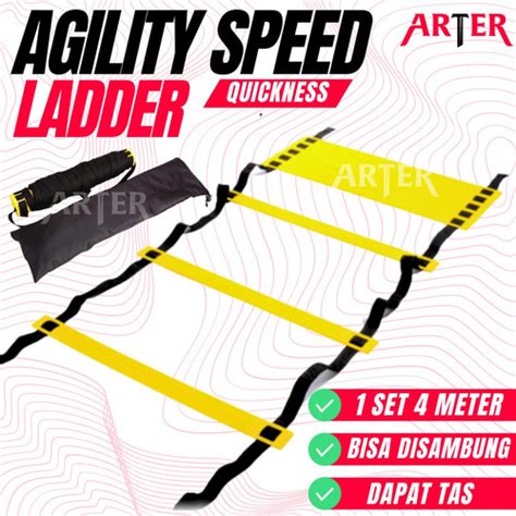 Jual Arter Agility Ladder Premium M Speed Ladder Drills Training