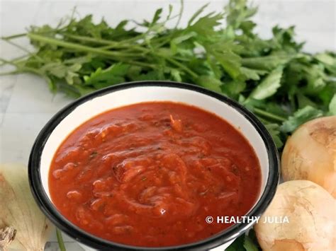 Recettes De Sauce Tomate De Cooking Julia