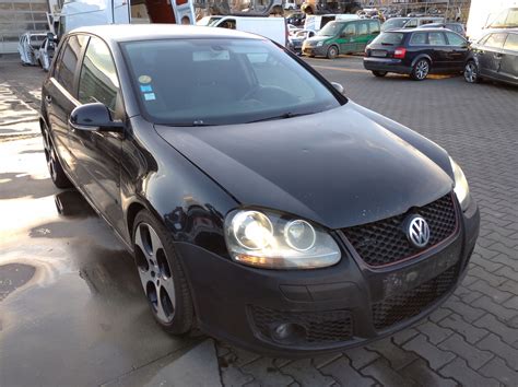 Vw Golf V K Prz D Zderzak B Otnik Maska Lc Z Lampa Pas Ch Odnice