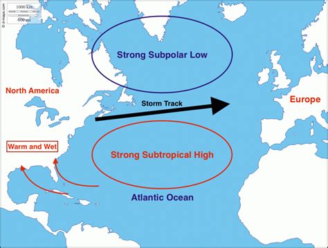 The North Atlantic Oscillation is expected to plummet… what it is and ...