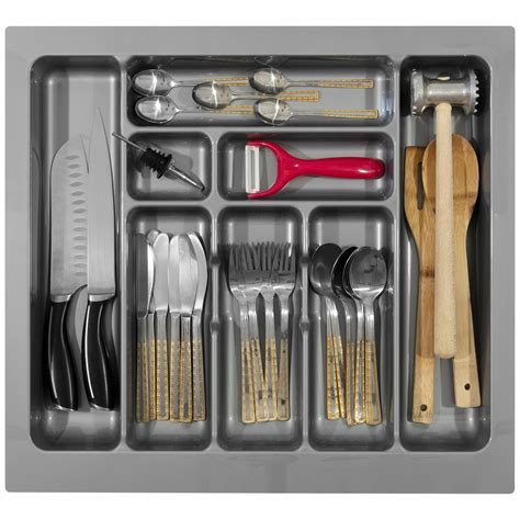 Wkład na sztućce do szuflady Organizer 60 szary WS 60 490SZ Cena