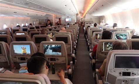 Emirates Airbus A380 Economy Class